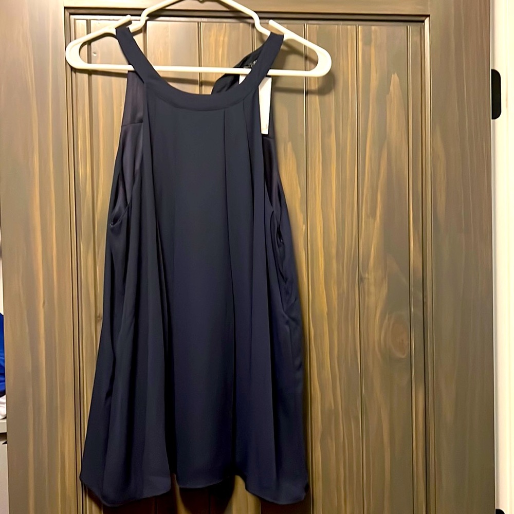 Navy dress Tank